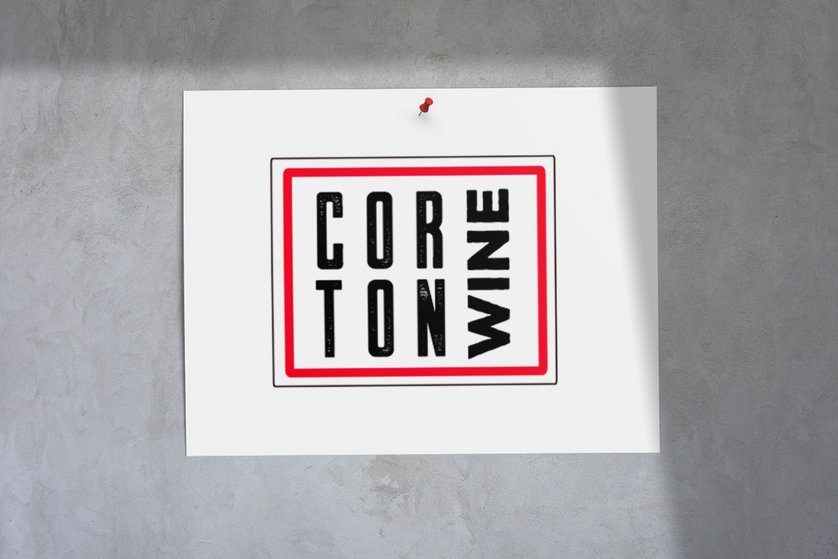 Diseño de logotipo para Corton Wines