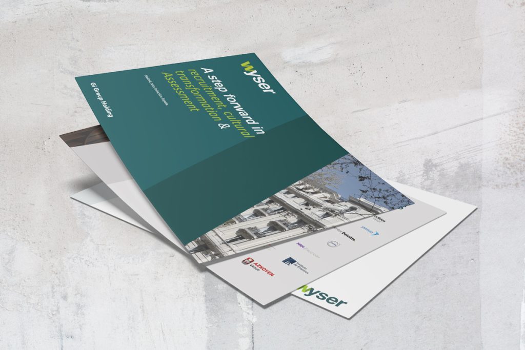 Flayers de empresa de documentos empresariales